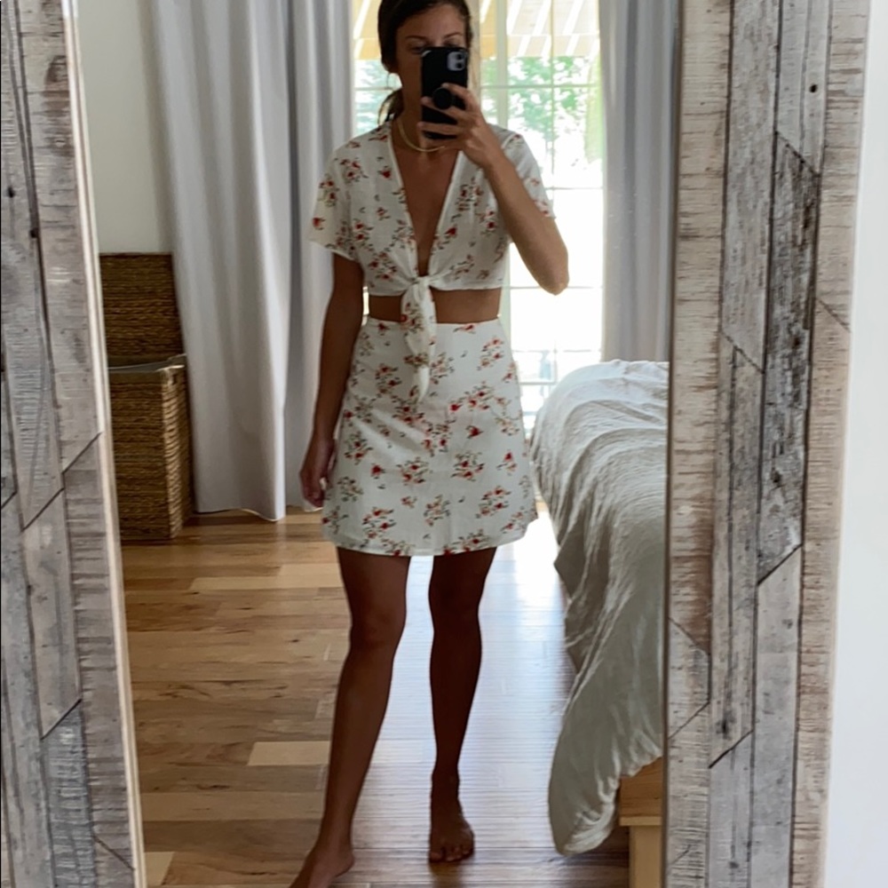 Skirt and shirt set